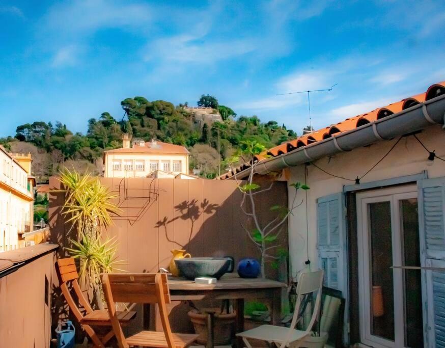 Duplex, Jacuzzi, Terrasse Sur Les Toits Apartment นีซ ภายนอก รูปภาพ
