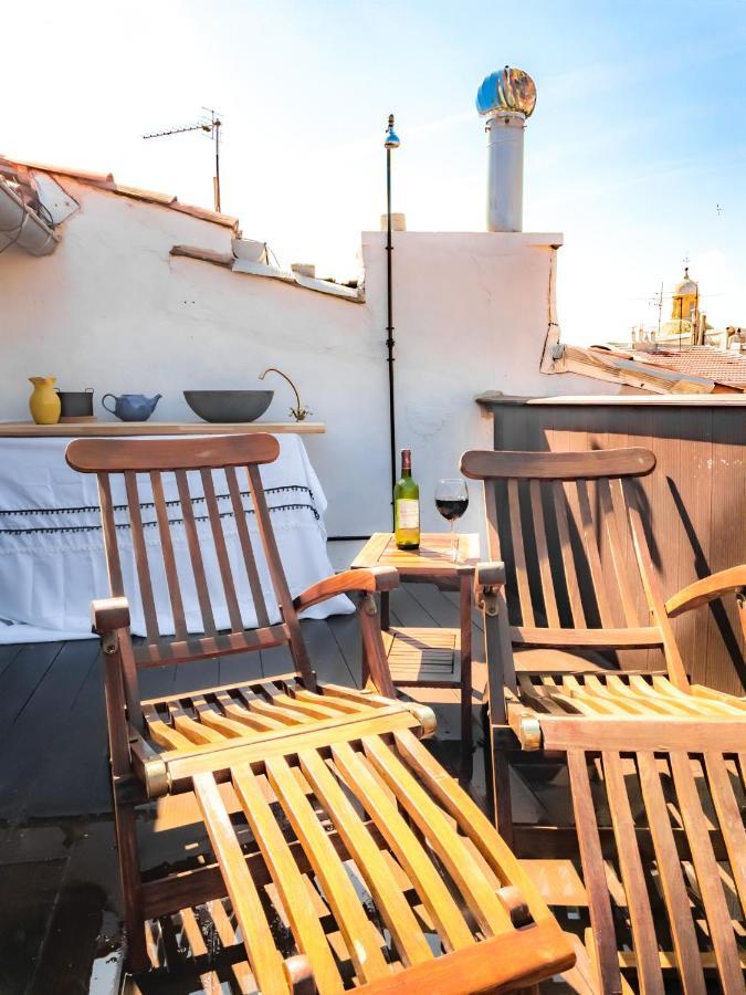 Duplex, Jacuzzi, Terrasse Sur Les Toits Apartment นีซ ภายนอก รูปภาพ